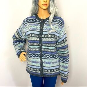Portraits by Northern Isles Hand-Knit Cardigan | Button Down